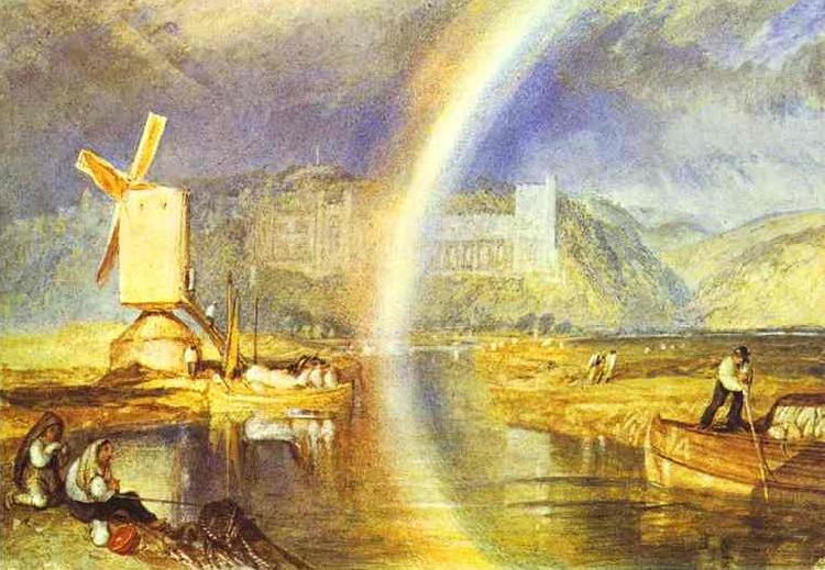J.M.W. Turner Arundel Castle, with Rainbow. Sweden oil painting art
